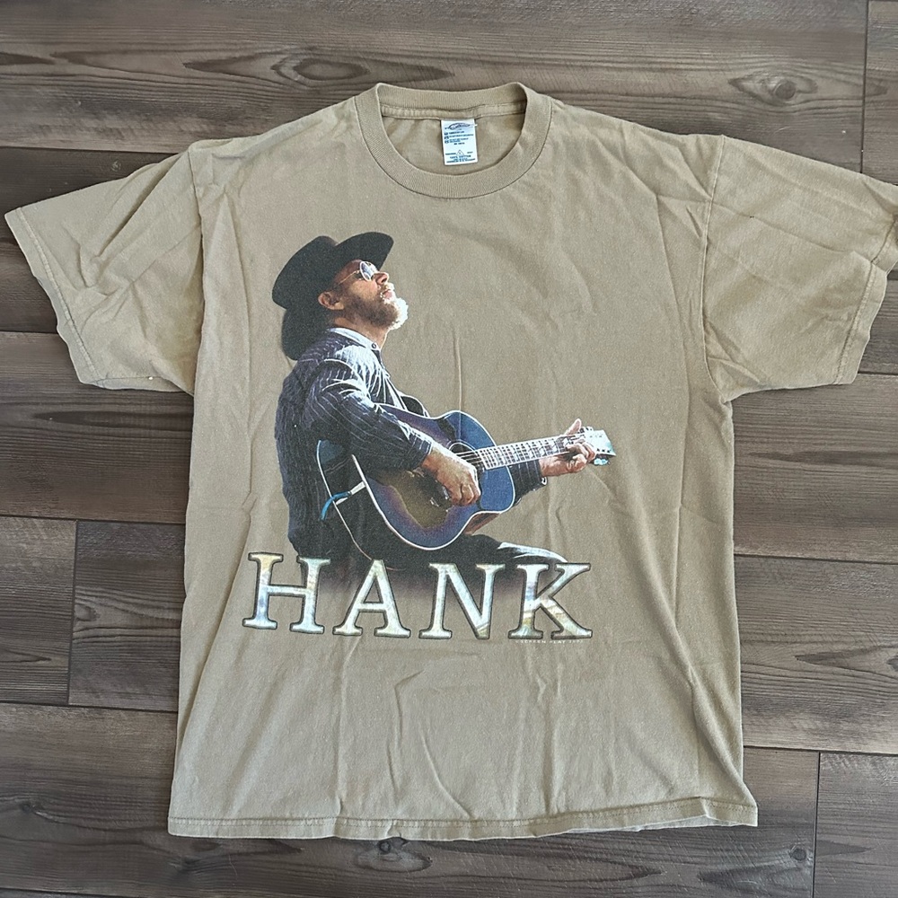 2003 Hank Williams Country Tour Tee Y2K Vintage - Picture 1 of 4